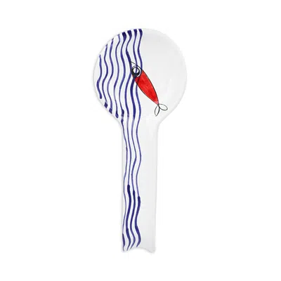 VIETRI PESCE PAZZO SPOON REST