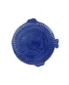 Vietri Pesce Serena Cobalt Salad Plate In Blue