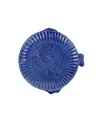 Vietri Pesce Serena Cobalt Salad Plate In Blue