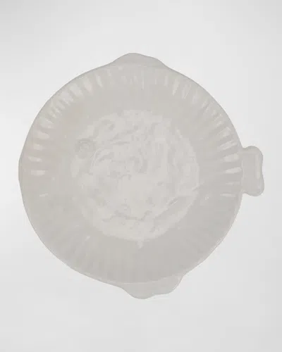 Vietri Pesce Serena Salad Plate In Gray