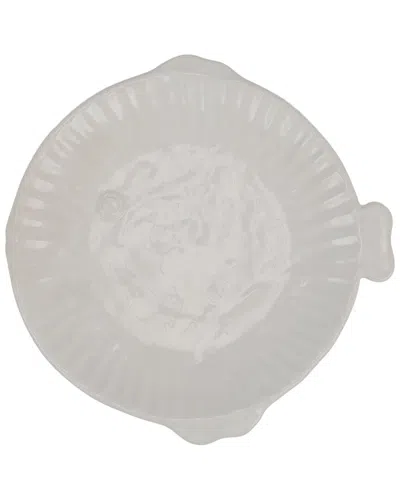 Vietri Pesce Serena Salad Plate In White