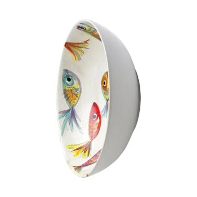 Vietri Pesci Colorati Deep Bowl In Multicolor