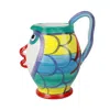 Vietri Pesci Colorati Figural Large Pitcher In Multi