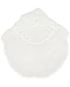 Vietri Pietra Natale Figural Santa Ornament In White