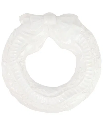 Vietri Pietra Natale Figural Wreath In White