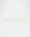 Vietri Pietra Serena Two-part Server In White