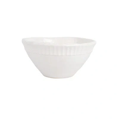 Vietri Pietra Serena Deep Small Bowl In White