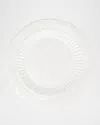 Vietri Pietra Handled Round Tray In White