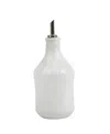 Vietri Pietra Serena Olive Oil Bottle In White