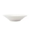 Vietri Pietra Serena Small Shallow Serving Bowl In White