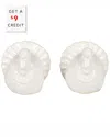 Vietri Pietra Tacchino Figural Salt And Pepper Shaker Set