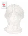 Vietri Pietra Tacchino Figural Statue With $30 Credit In White