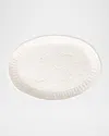 Vietri Pietra Tacchino Large Oval Platter In White