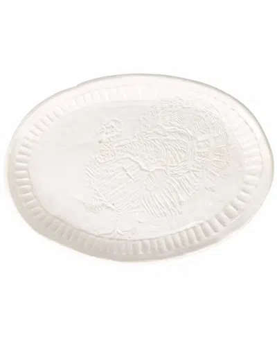 VIETRI PIETRA TACCHINO LARGE OVAL PLATTER