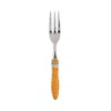 Vietri Positano Serving Fork In Orange