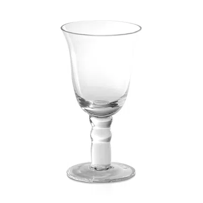 Vietri Puccinelli Classic White Wine Glass In Clear