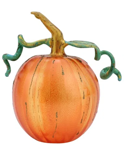 VIETRI VIETRI PUMPKINS FIGURAL GLASS PUMPKIN