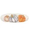 Vietri Pumpkins Narrow Oval Platter In Multi