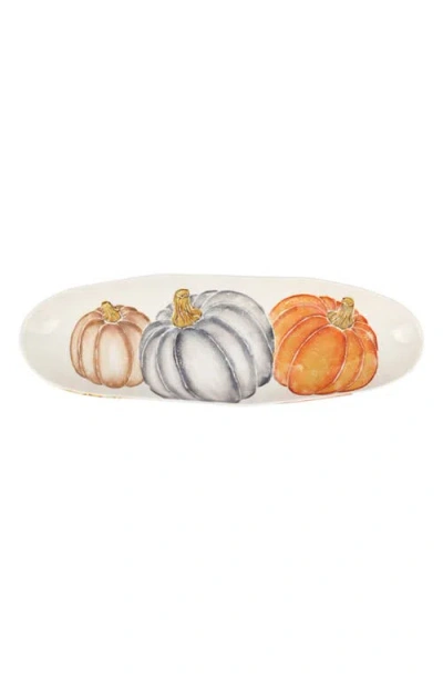 VIETRI VIETRI PUMPKINS NARROW PLATTER