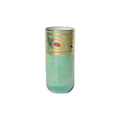Vietri Regalia 12 Oz. Highball Glass In Aqua