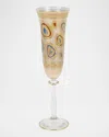 Vietri Regalia Champagne Glass, 4.5 Oz. In Cream