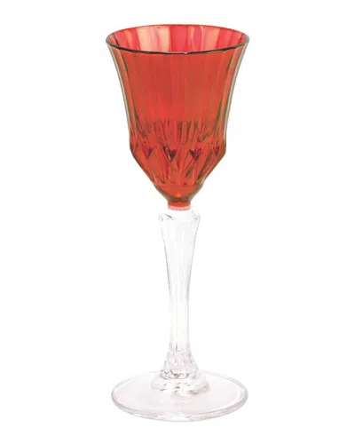 Vietri Regalia Deco Cordial In Red