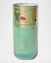 Vietri Regalia Highball Glass, 12 Oz. In Aqua