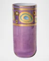 Vietri Regalia Highball Glass In Purple