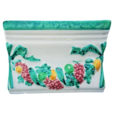 Pre-owned Vietri Relief Majolica Ceramic Possible Giovanni De Maio - 45 Available In Gray
