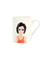 Vietri Riviera Goggles Mug In Multi