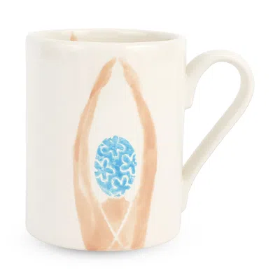 Vietri Riviera Diver Mug In Open Misce