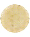 Vietri Rufolo Basketweave Large Round Platter