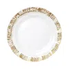 Vietri Rufolo Glass Charger, Gold In Gold