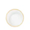 Vietri Rufolo Glass Gold Organic Small Bowl In Gold