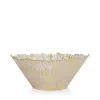 Vietri Rufolo Glass Large Deep Bowl In Gold