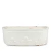 Vietri Rustic Garden Linen Basil Oval Planter In Linen