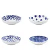 Vietri Santorini Assorted Condiment Bowls - Set Of 4 In Blue