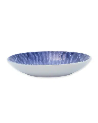 Vietri Santorini Assorted Pasta Bowls, Set Of 4 In Blue/white