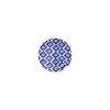 Vietri Santorini Diamond Cocktail Plate In Blue