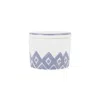 Vietri Santorini Diamond Covered Dish