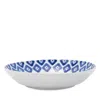 Vietri Santorini Diamond Medium Serving Bowl In Blue