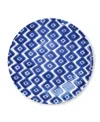 Vietri Viva Santorini Diamond Dinner Plate In Diamond