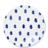 Vietri Santorini Dinner Plate In Dot
