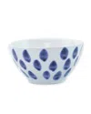 Vietri Santorini Dot Cereal Bowl In Blue/white