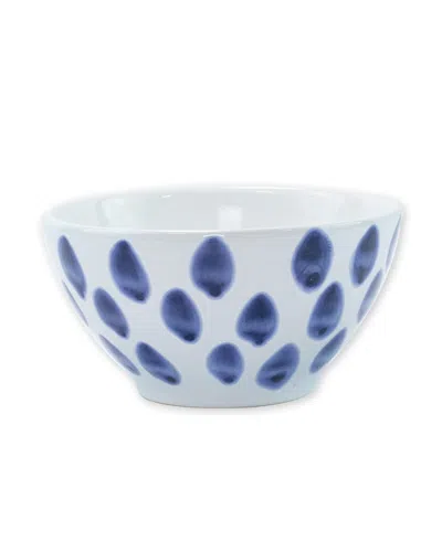 Vietri Santorini Dot Cereal Bowl In Blue