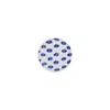 Vietri Santorini Dot Cocktail Plate In Blue