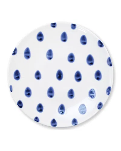 VIETRI SANTORINI DOT DINNER PLATE