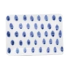 Vietri Santorini Dot Small Rectangular Platter In Blue