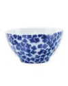 Vietri Viva Santorini Ceramic Flower Cereal Bowl In Blue/white