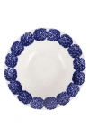 Vietri Santorini Rimmed Serving Bowl In Blue
